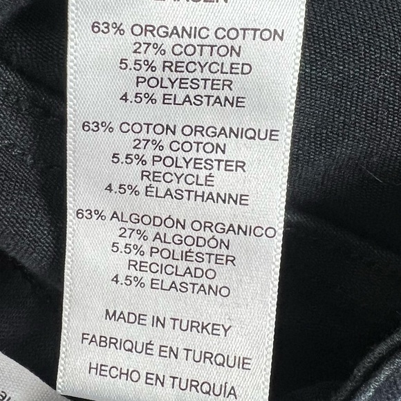 FRAME Le One Skinny Black Stretch Skinny Jeans Size 2 - Picture 7 of 7